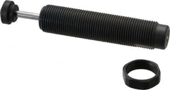 Parker - M20x1.5 Thread, 0.19 Rod Diam, 0.59 Stroke Length, Male Button Shock - 0.66 Shock Outside Diam, 4.62 OAL - Americas Industrial Supply