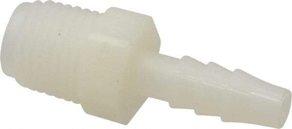 NewAge Industries - 1/4" Barb, 1/4 NPT, Multiple Barbed Tube Connector - Nylon, Male - Americas Industrial Supply