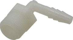 NewAge Industries - 1/4" Barb, 3/8 NPT, Multiple Barbed Tube Elbow - Nylon, Male - Americas Industrial Supply