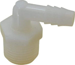 NewAge Industries - 3/8" Barb, 1/2 NPT, Multiple Barbed Tube Elbow - Nylon, Male - Americas Industrial Supply