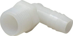 NewAge Industries - 1/2" Barb, 1/2 NPT, Multiple Barbed Tube Elbow - Nylon, Male - Americas Industrial Supply
