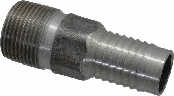 Campbell Fittings - 1" Pipe ID, Threaded Combination Nipple for Hoses - Steel - Americas Industrial Supply