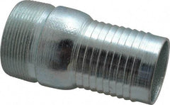 Campbell Fittings - 2" Pipe ID, Threaded Combination Nipple for Hoses - Plated Steel - Americas Industrial Supply