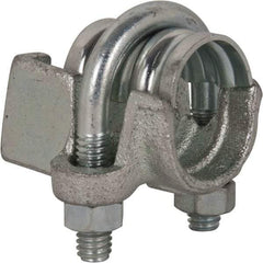 Campbell Fittings - 1/2" Hose, Single U-Bolt - Plated Steel - Americas Industrial Supply