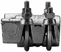 Campbell Fittings - 1-1/2" Hose, Interlocking U-Bolt Clamp - Plated Steel - Americas Industrial Supply