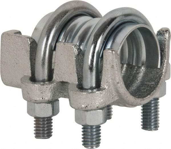 Campbell Fittings - 1" Hose, Interlocking U-Bolt Clamp - Plated Steel - Americas Industrial Supply