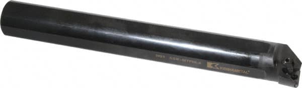 Kennametal - 30.99mm Min Bore Diam, 12" OAL, 1" Shank Diam, A-MTFN Indexable Boring Bar - TN.. Insert, Screw or Clamp Holding Method - Americas Industrial Supply