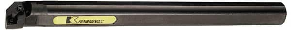 Kennametal - 1.705" Min Bore Diam, 14" OAL, 1-1/4" Shank Diam, A-MDQN Indexable Boring Bar - DN.. Insert, Screw or Clamp Holding Method - Americas Industrial Supply