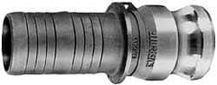EVER-TITE Coupling Products - 6" Brass Cam & Groove Suction & Discharge Hose Male Adapter Hose Shank - Part E, 75 Max psi - Americas Industrial Supply