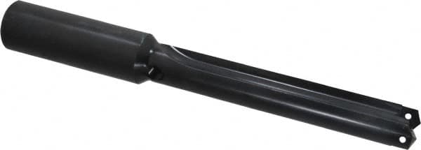 Allied Machine and Engineering - Series 2, 31/32 to 1-3/8" Diam, 1-1/4" Diam Straight Shank, Straight Flute Spade Drill - 5-3/8" Max Depth, 6-41/64" Body Length, 10" OAL, Intermediate Length, Through Coolant - Americas Industrial Supply