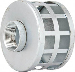 Kuriyama of America - 1-1/2" Hose, Square Hole Strainer - Plated Steel - Americas Industrial Supply