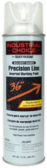 Rust-Oleum - 17 fl oz Clear Marking Paint - 600' to 700' Coverage at 1" Wide, Solvent-Based Formula - Americas Industrial Supply