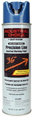 Rust-Oleum - 17 fl oz Blue Marking Paint - 600' to 700' Coverage at 1" Wide, Solvent-Based Formula - Americas Industrial Supply