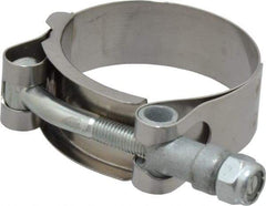 Campbell Fittings - 1-7/8" Hose, 3/4" Wide x 0.025" Thick, T-Bolt Band Clamp - Stainless Steel - Americas Industrial Supply