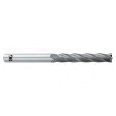 10mm Dia. x 102mm Overall Length 4-Flute Square End Solid Carbide SE End Mill-Round Shank-Center Cutting-Uncoated - Americas Industrial Supply