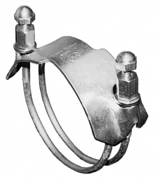 Kuriyama of America - 12" Hose, Single Bolt Clamp - Plated Steel - Americas Industrial Supply