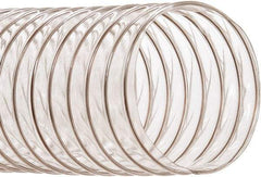 Hi-Tech Duravent - 10" ID, 25' Long, PVC Blower & Duct Hose - Clear, 8" Bend Radius, 1.75 In/Hg, 5 Max psi, -20 to 180°F, Chemical Resistant - Americas Industrial Supply