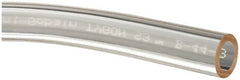 Made in USA - 1/4" ID x 3/8" OD, 1/16" Wall Thickness, Cut to Length (50' Standard Length) Plastic Tube - Clear, 36 Max psi, 63 Hardness - Americas Industrial Supply