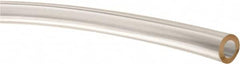 Made in USA - 3/16" ID x 5/16" OD, 1/16" Wall Thickness, Cut to Length (50' Standard Length) Plastic Tube - Clear, 45 Max psi, 65 Hardness - Americas Industrial Supply