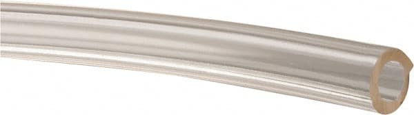 Made in USA - 3/16" ID x 5/16" OD, 1/16" Wall Thickness, Cut to Length (50' Standard Length) Plastic Tube - Clear, 32 Max psi, 40 Hardness - Americas Industrial Supply