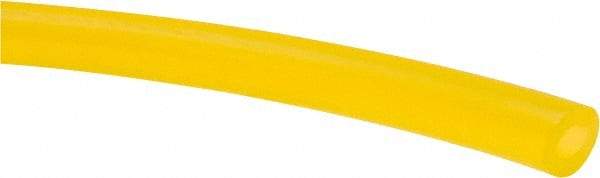 Made in USA - 1/8" ID x 1/4" OD, 1/16" Wall Thickness, Cut to Length (50' Standard Length) Tygon Tube - Yellow, 50 Max psi, 57 Hardness - Americas Industrial Supply