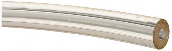 Made in USA - 3/16" ID x 9/16" OD, 3/16" Wall Thickness, Cut to Length (50' Standard Length) Tygon Tube - Clear, 60 Max psi, 40 Hardness - Americas Industrial Supply