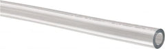 Made in USA - 3/16" ID x 5/16" OD, 1/16" Wall Thickness, Cut to Length (50' Standard Length) Plastic Tube - Clear, 14 Max psi, 63 Hardness - Americas Industrial Supply