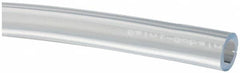 Made in USA - 1/4" ID x 3/8" OD, 1/16" Wall Thickness, Cut to Length (50' Standard Length) Plastic Tube - Clear, 11 Max psi, 63 Hardness - Americas Industrial Supply