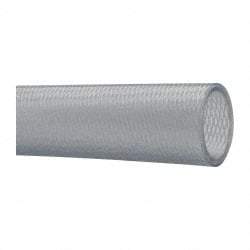 Made in USA - 2" ID x 2-1/2" OD, 1/4" Wall Thickness, Cut to Length (50' Standard Length) PVC Tube - Clear, 80 Max psi, 80 Hardness - Americas Industrial Supply