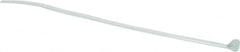Thomas & Betts - 5-1/2" Long Green Nylon Standard Cable Tie - 40 Lb Tensile Strength, 1.37mm Thick, 4" Max Bundle Diam - Americas Industrial Supply