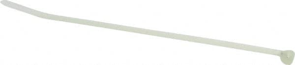 Thomas & Betts - 7.31" Long Green Nylon Standard Cable Tie - 50 Lb Tensile Strength, 1.5mm Thick, 6" Max Bundle Diam - Americas Industrial Supply