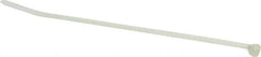 Thomas & Betts - 7.31" Long Green Nylon Standard Cable Tie - 50 Lb Tensile Strength, 1.5mm Thick, 6" Max Bundle Diam - Americas Industrial Supply