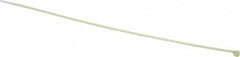Thomas & Betts - 14.2" Long Green Nylon Standard Cable Tie - 50 Lb Tensile Strength, 1.47mm Thick, 8" Max Bundle Diam - Americas Industrial Supply