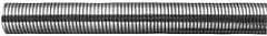 Federal Hose - 3" ID, -60 to 400°F, Galvanized Steel Unlined Flexible Metal Duct Hose - 14" Bend Radius, 25' Long - Americas Industrial Supply
