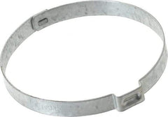 Oetiker - 57.4 to 60.5mm, Zinc-Plated 1-Ear Clamp - 2-3/8" Noml Size, 10mm Inner Width, 7mm Wide x 0.75mm Thick, Carbon Steel - Americas Industrial Supply