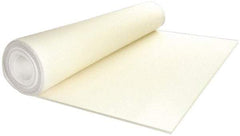 Made in USA - 5/8 Inch Thick x 60 Inch Wide x 60 Inch Long, Pressed Wool Felt Sheet - 10 Lbs/Square Yd., White, 500 psi - Americas Industrial Supply