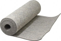 Made in USA - 1/8 Inch Thick x 60 Inch Wide x 12 Inch Long, Pressed Wool Felt Sheet - 2 Lbs/Square Yd., Gray, 400 psi - Americas Industrial Supply