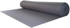 Made in USA - 1/2 Inch Thick x 72 Inch Wide x 60 Inch Long, Pressed Wool Felt Sheet - 4.2 Lbs/Square Yd., Gray, 75 psi - Americas Industrial Supply