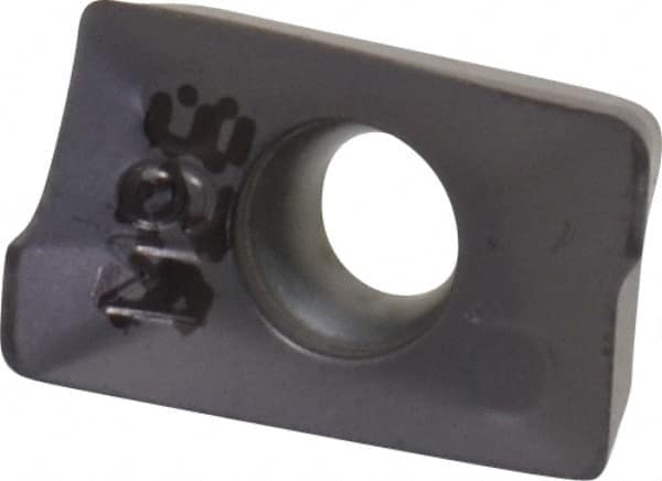 Iscar - HM90 APKT1003 Grade IC928 Carbide Milling Insert - TiAlN Finish, 0.139" Thick, 0.8mm Corner Radius - Americas Industrial Supply