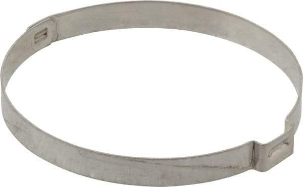 Oetiker - 60.4 to 63.5mm, 1-Ear Clamp - 2-1/2" Noml Size, 10mm Inner Width, 7mm Wide x 0.6mm Thick, Stainless Steel - Americas Industrial Supply