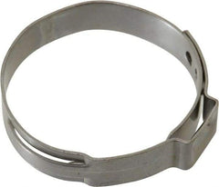 Oetiker - Stepless Ear Clamp - 1-5/16" Noml Size, 10mm Inner Width, 7mm Wide x 0.6mm Thick, Stainless Steel - Americas Industrial Supply