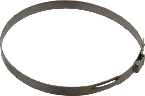 Oetiker - Stepless Ear Clamp - 3-3/8" Noml Size, 10mm Inner Width, 7mm Wide x 0.6mm Thick, Stainless Steel - Americas Industrial Supply