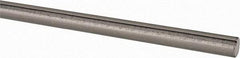 Made in USA - 3/8" Diam, 2' Long, 1045 Steel Keyed Round Linear Shafting - 3/32" Key - Americas Industrial Supply