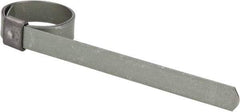 IDEAL TRIDON - 13/16" ID Galvanized Steel Preformed Center Punch Clamp - 3/8" Wide, 0.025" Thick - Americas Industrial Supply