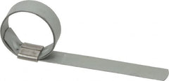 IDEAL TRIDON - 1-1/4" ID Galvanized Steel Preformed Center Punch Clamp - 5/8" Wide, 0.025" Thick - Americas Industrial Supply