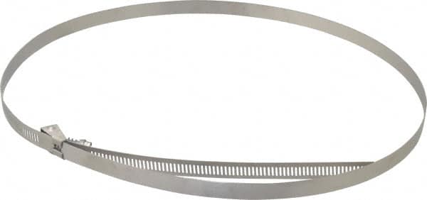 IDEAL TRIDON - SAE Size 216, 10-3/16 to 14" Diam, Stainless Steel Quick Release Worm Drive Clamp - 1/2" Wide, Material Grade 301, Series 550 - Americas Industrial Supply