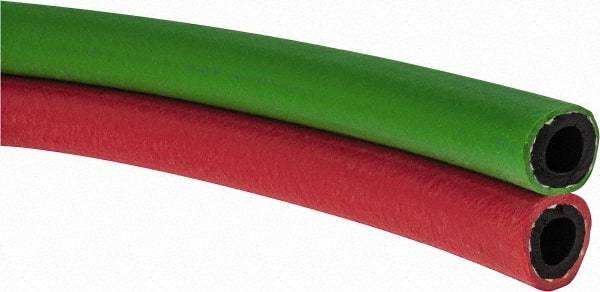 Continental ContiTech - 1/4" Inside x 17/32" Outside Diam, Grade T Welding Hose - 200 psi Working Pressure - Americas Industrial Supply