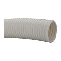 Continental ContiTech - 3" ID, 29 Hg Vac Rating, 30 psi, PVC Vacuum & Duct Hose - 100' Long, White, 8" Bend Radius, 15 to 150°F - Americas Industrial Supply