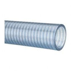 Continental ContiTech - 1-1/2" Inside x 1.78" Outside Diam, Food & Beverage Hose - 6" Bend Radius, Clear, 100' Long, 29 Vacuum Rating - Americas Industrial Supply