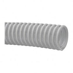 Continental ContiTech - 2" Inside x 2.43" Outside Diam, Food & Beverage Hose - 4" Bend Radius, Clear, 100' Long, 29 Vacuum Rating - Americas Industrial Supply